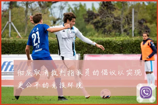 彻底取消裁判指派员的倡议以实现更公平的竞技环境